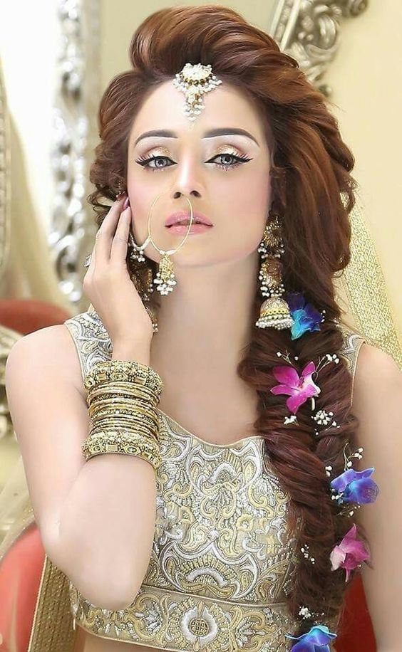 New Pakistani Bridal Hairstyles To Look Stunning Fashionglint 7931