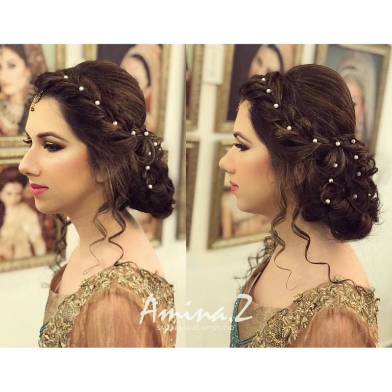 New Pakistani Bridal Hairstyles To Look Stunning Fashionglint 8943