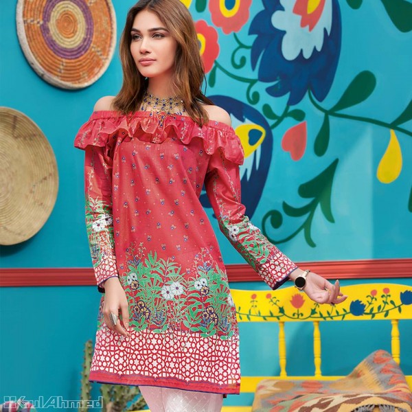 50 Stylish Lawn Dresses Stitching Designs In Pakistan Fashionglint 7534